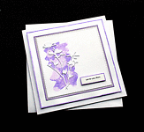 Just For You Mum - Handcrafted Mothers Day Card - dr19-0018